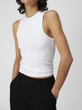 Load image into Gallery viewer, OBJJAMIE S/L TANK TOP NOOS | WHITE OBJECT