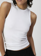 Load image into Gallery viewer, OBJJAMIE S/L TANK TOP NOOS | WHITE OBJECT