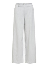 Load image into Gallery viewer, OBJLISA WIDE PANT | LIGHT GREY MELANGE