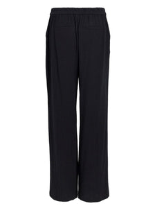 OBJSANNE ALINE WIDE PANT NOOS | BLACK OBJECT