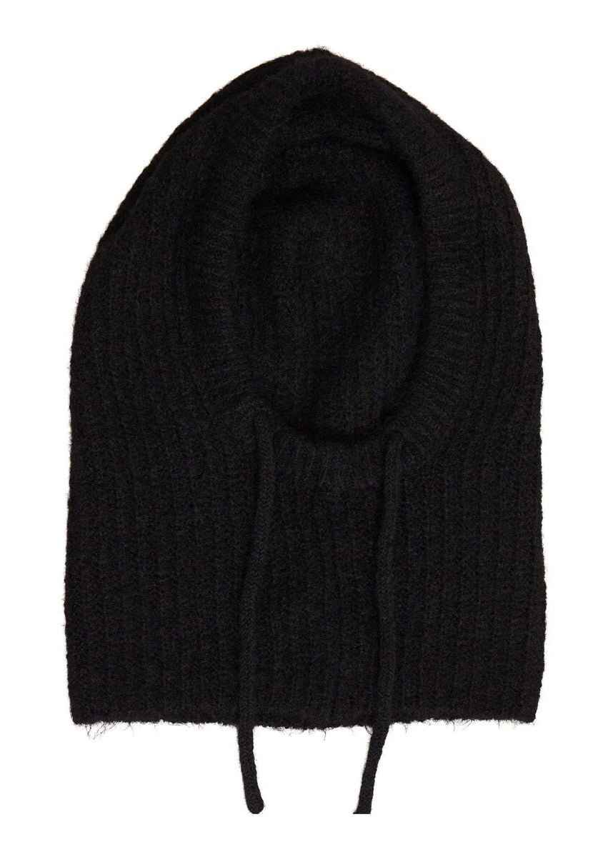 OBJMILU KNIT BALACLAVA  | BLACK OBJECT