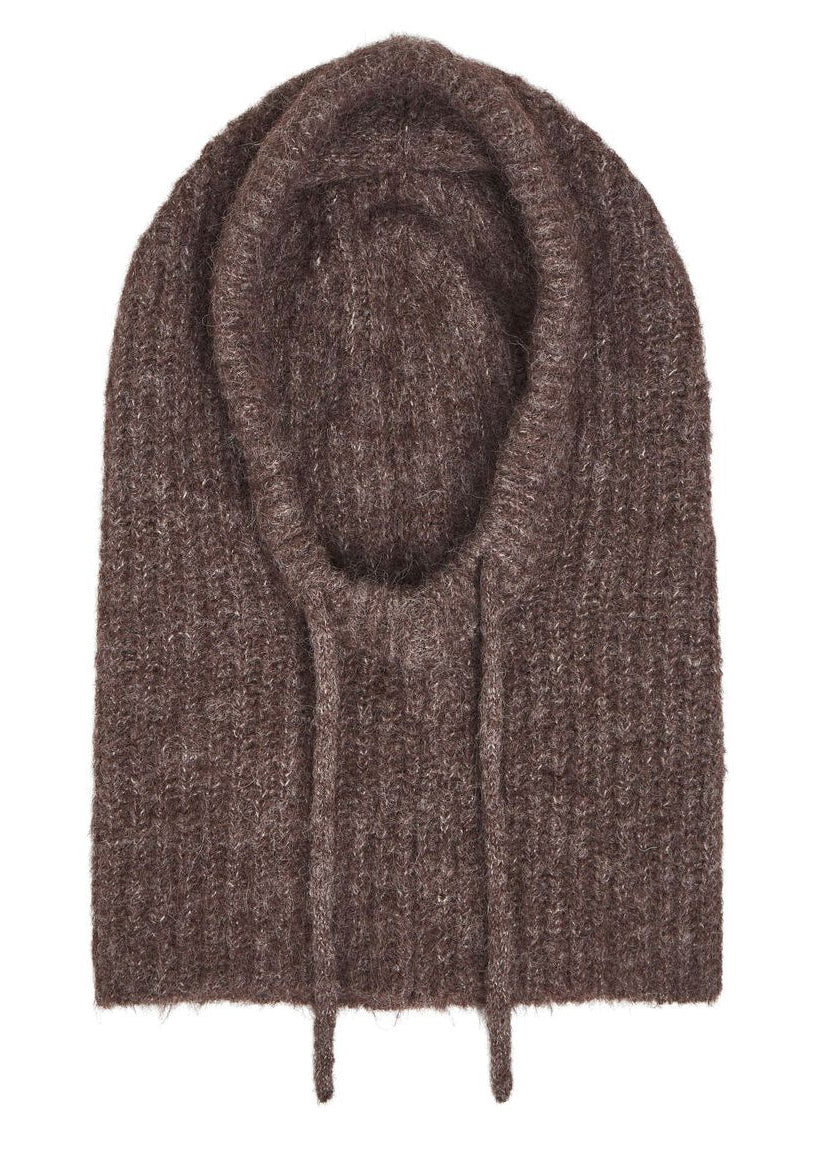 OBJMILU KNIT BALACLAVA  | CHICOREE COFFEE OBJECT