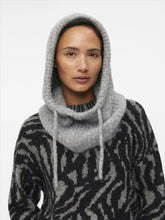 Load image into Gallery viewer, OBJMILU KNIT BALACLAVA | LIGHT GREY OBJECT