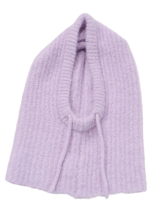OBJMILU KNIT BALACLAVA  | PURPLE ROSE OBJECT