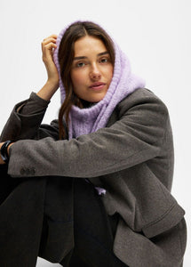 OBJMILU KNIT BALACLAVA  | PURPLE ROSE OBJECT