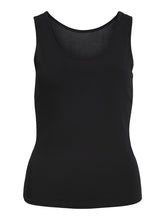 Load image into Gallery viewer, OBJLEENA S/L TANK TOP | NOOS BLACK OBJECT
