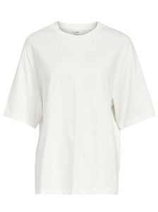 OBJGIMA 2/4 OVERSIZE T-SHIRT NOOS | CLOUD DANCER OBJECT