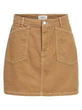 Load image into Gallery viewer, OBJALAS MW SHORT SKIRT | TOBACCO BROWN OBJECT