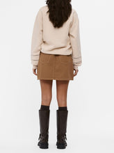 Load image into Gallery viewer, OBJALAS MW SHORT SKIRT | TOBACCO BROWN OBJECT