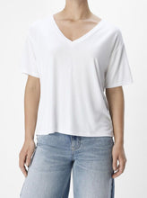 Charger l&#39;image dans la galerie, OBJANNIE RE S/S V-NECK TOP NOOS | WHITE OBJECT