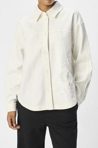 OBJNATE LO L/S SHIRT  | WHITE SAND OBJECT