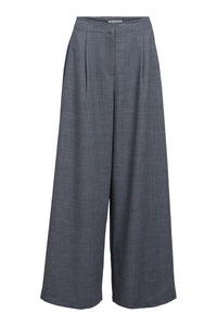 OBJLESLI HW LO WIDE PANTS |  BERING SEA MELANGE OBJECT