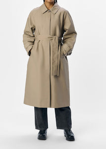 OBVEGA LONG COAT | DESERT TAUPE