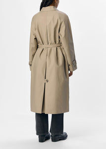 OBVEGA LONG COAT | DESERT TAUPE