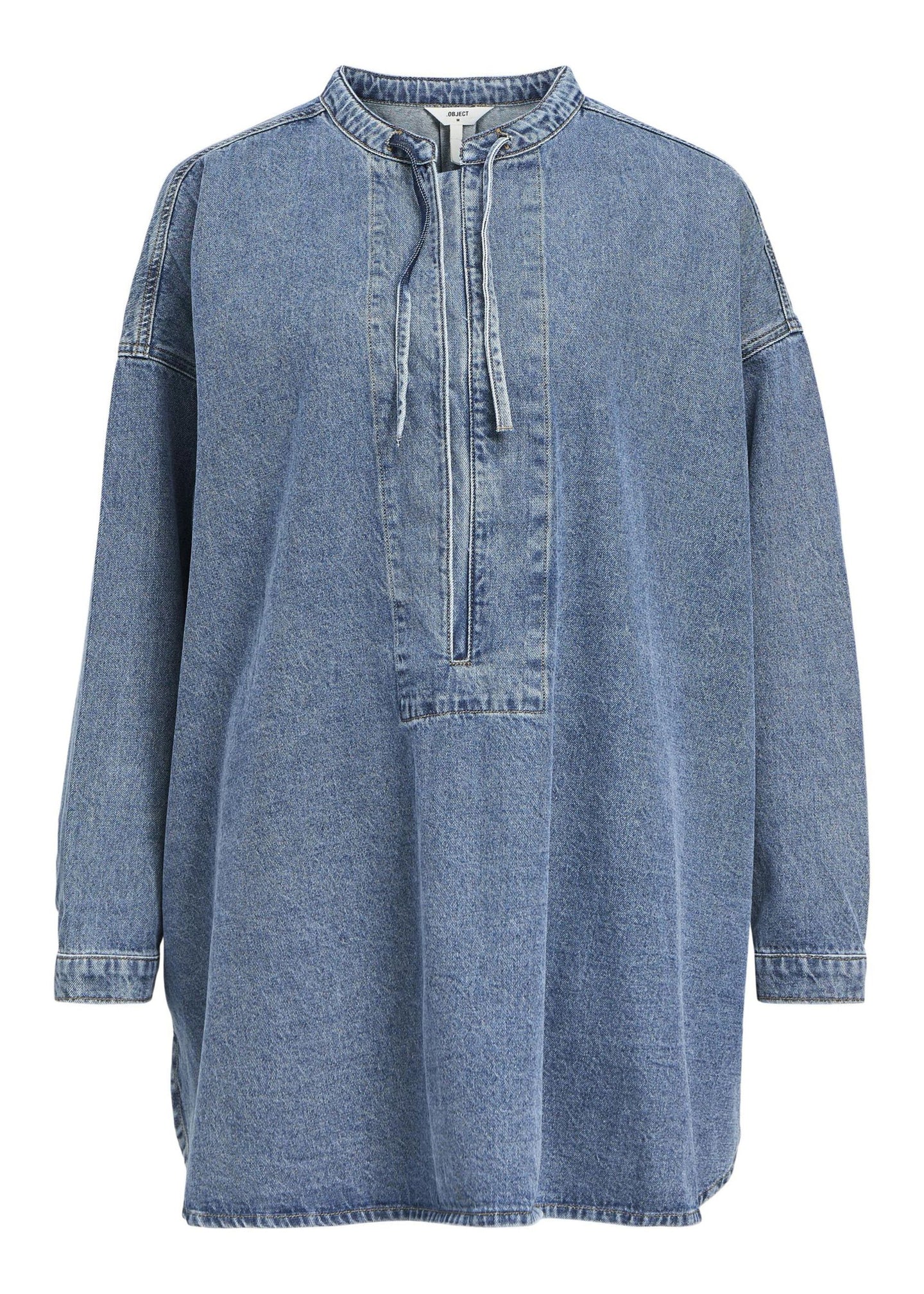 OBJMIRELA DENIM DRESS | LIGHT BLUE DENIM