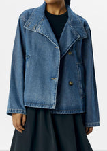 Load image into Gallery viewer, OBJTILLA DENIM JACKET | MEDIUM BLUE DENIM