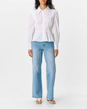 Load image into Gallery viewer, OBJJINNY L/S RE SHIRT | BRIGHT WHITE OBJECT