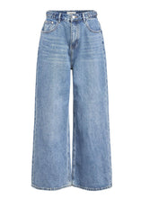 Load image into Gallery viewer, OBMARTINE WIDE JEANS | MEDIUM BLUE DENIM