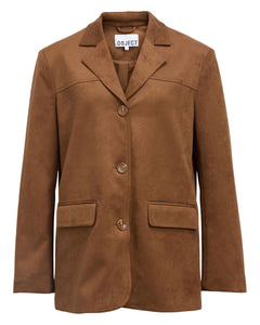 OBJFENJA LO BLAZER | RAWHIDE