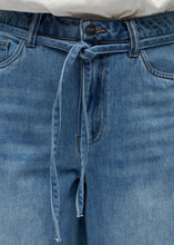Load image into Gallery viewer, OBJROSIE MW LO DENIM LONG SHORTS | LIGHT BLUE DENIM OBJECT