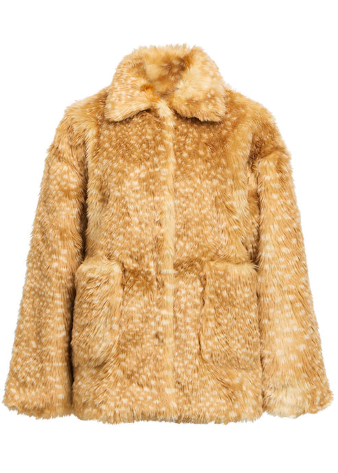 OBJFAI FAKE FUR JACKET | INCENSE BAMBI OBJECT