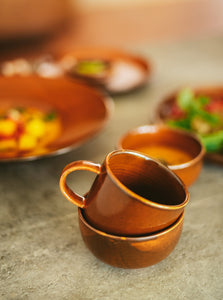 CHEF CERAMICS BOWL | BURNED ORANGE HK LIVING