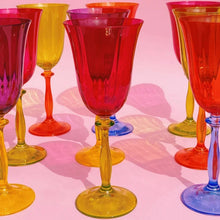 Load image into Gallery viewer, A+N WINE GLASS SET OF 4 | MULTI ANNA + NINA