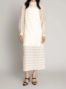 MOVEMENT DRESS | CREME MUNTHE