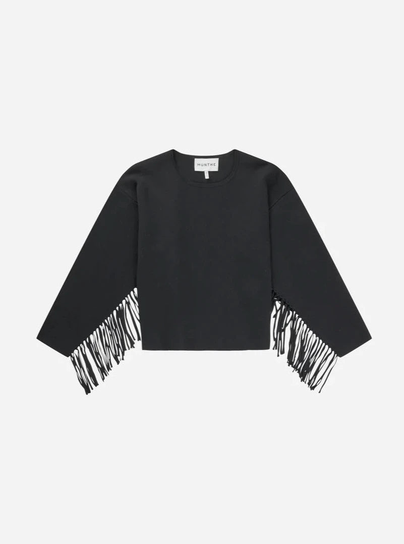 TAGILLU SWEATER | BLACK MUNTHE