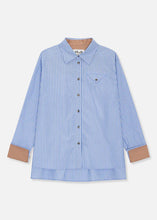 Load image into Gallery viewer, MELINDA | LIGHT BLUE STRIPE BAUM UND PFERDGARTEN