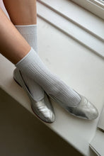 Load image into Gallery viewer, Her Socks - Modal Lurex: Ruby Glitter Le Bon Shoppe