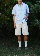 Load image into Gallery viewer, JENS OVER BISI SS SHIRT | BROWN STRIPE S GABBA