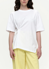 Load image into Gallery viewer, VEER BUTTON FRONT TEE  | WHITE OUR SISTER