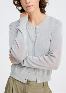 PARLI CARDIGAN | SILVER MUNTHE