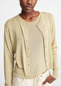 PARLI CARDIGAN | GOLD MUNTHE