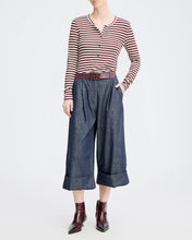 Load image into Gallery viewer, LEVOMA TOP | BORDEAUX MUNTHE