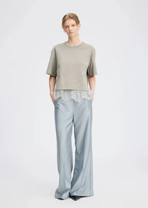 RACH LACE TEE | GREY MUNTHE