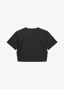 RACH LACE TEE | BLACK MUNTHE