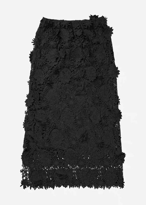 POMI SKIRT | BLACK MUNTHE