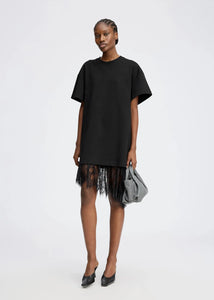 ROSIE LACE DRESS | BLACK MUNTHE