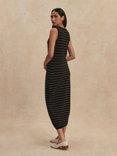 Load image into Gallery viewer, Varley BEESLEY STITCH KNIT MIDI DRESS | BLACK