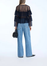 Load image into Gallery viewer, NARIA BLOUSE | NAVY MUNTHE