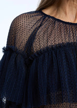 Load image into Gallery viewer, NARIA BLOUSE | NAVY MUNTHE