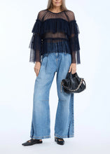 Load image into Gallery viewer, NARIA BLOUSE | NAVY MUNTHE