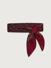 Load image into Gallery viewer, Varley WOOL BLEND BORDER SCARF | RUMBA ROSE