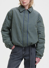 Load image into Gallery viewer, JUTE BOMBER JACKET | GREEN OUR SISTER