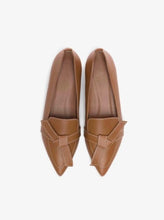 Load image into Gallery viewer, ALLY LEATHER BALLERINES | COGNAC