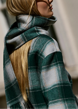 Load image into Gallery viewer, ALDERTON CHECK SCARF COAT | PONDEROSA PINE CHECK VARLEY
