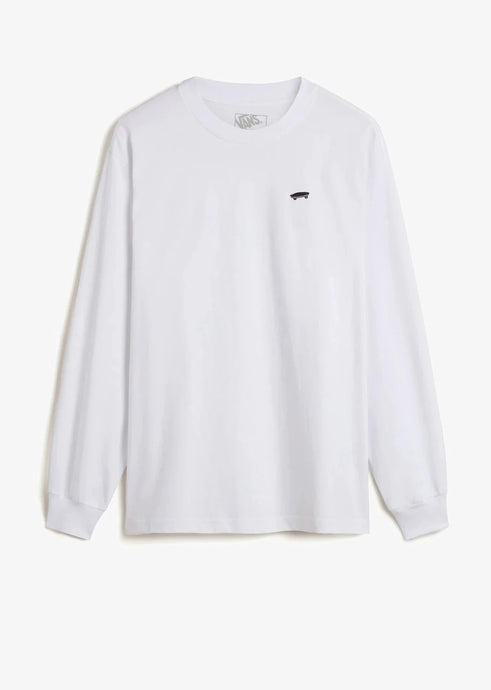 SALTON LOOSE T-SHIRT LS | WHITE VANS