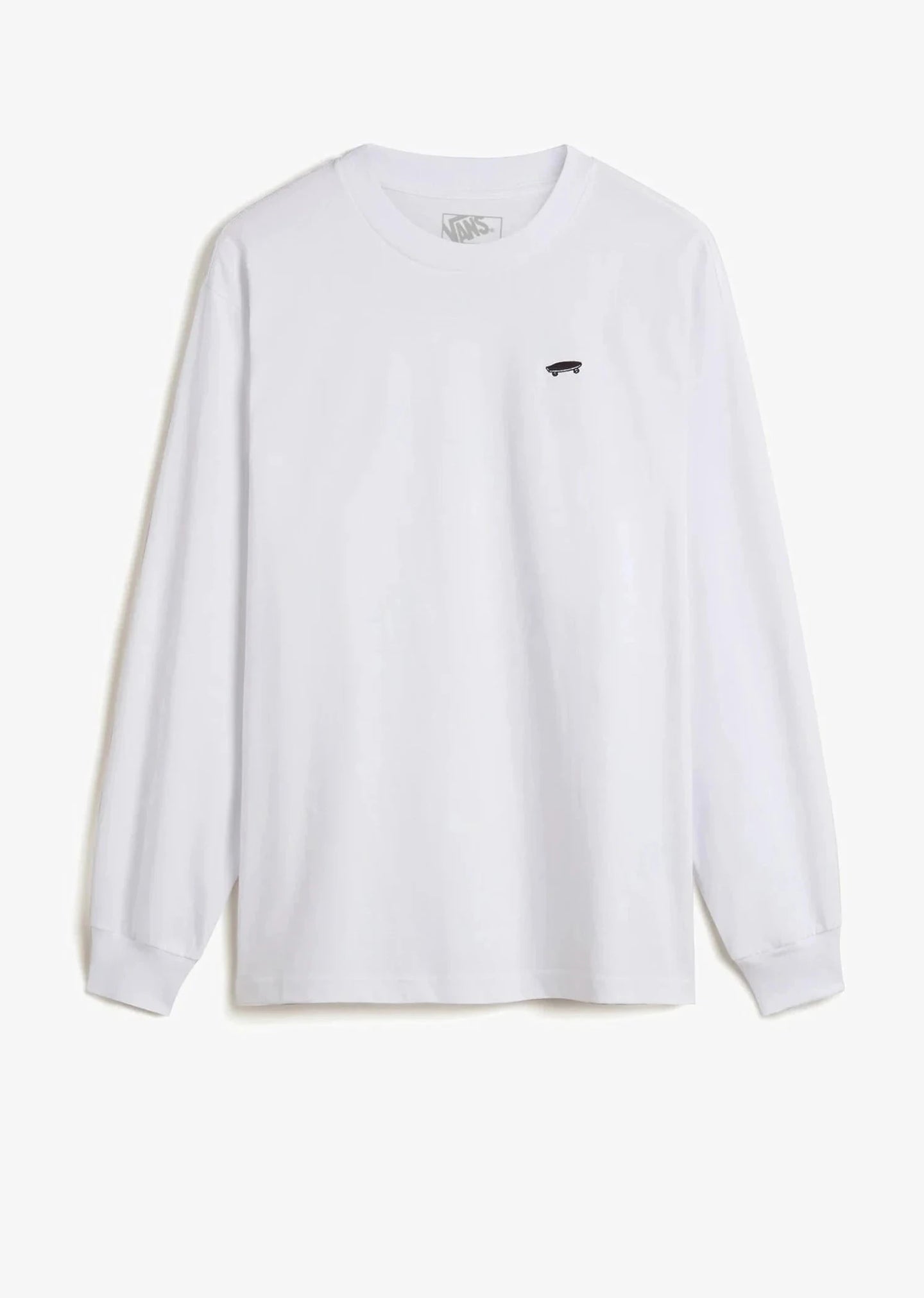 SALTON LOOSE T-SHIRT LS | WHITE VANS